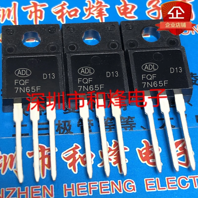 

5PCS-10PCS FQF7N65F 7A 650V TO-220F MOS NEW AND ORIGINAL ON STOCK
