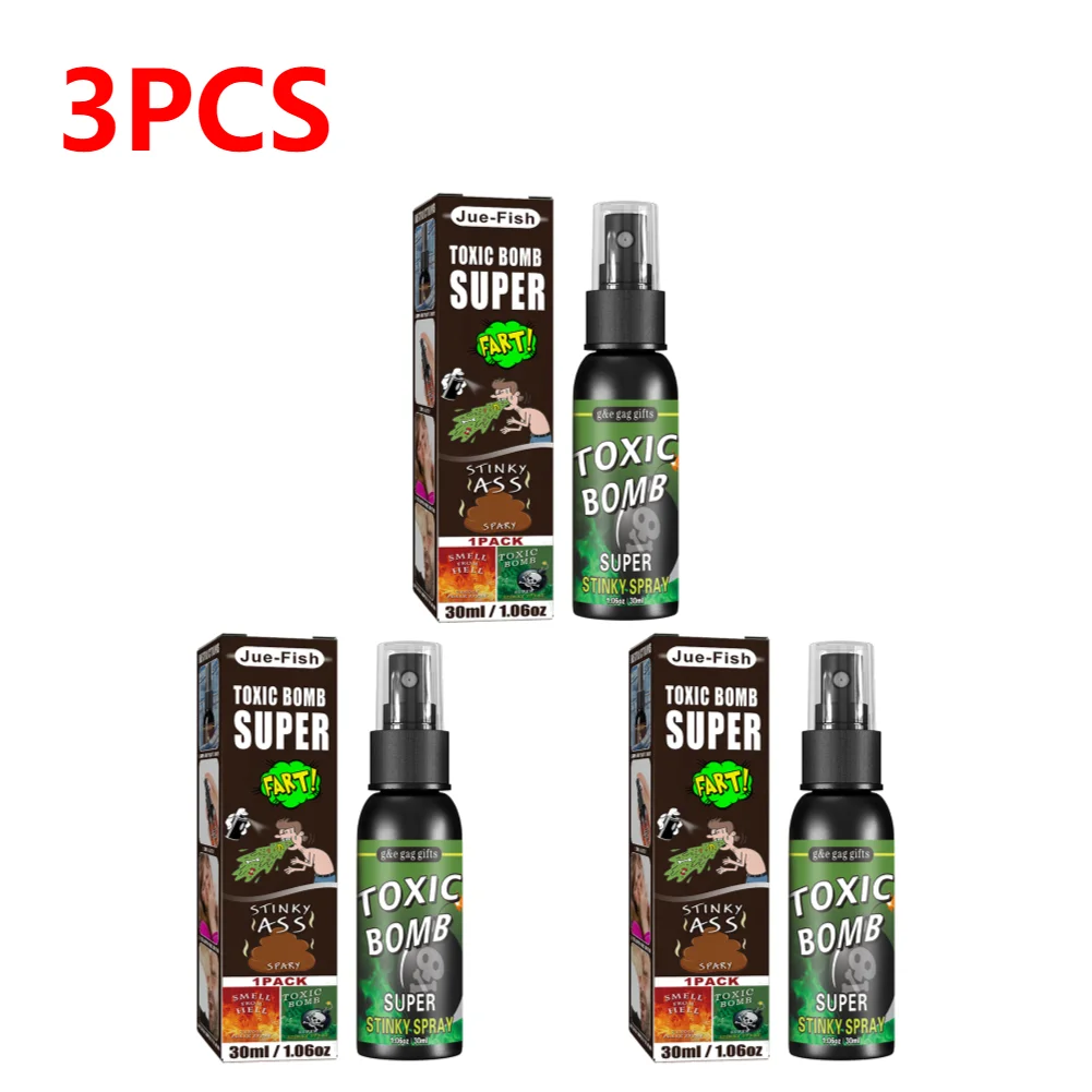 3pcs bomb smell