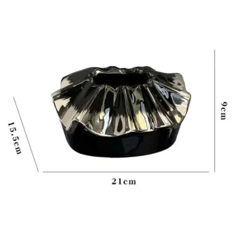 Chinese Style Tissue Box, High-end Light Luxury Style Creative Home Living Room Ceramic Coffee Table Dining-Table Paper Box, 1Pc