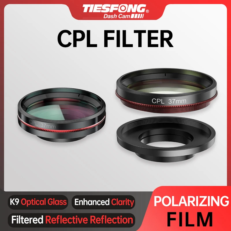 TiESFONGOriginalCPLOpticalFilterCircularPolarizingFilmForCarDashCamEliminate