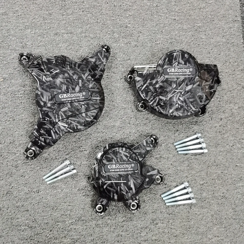 Motorcycle Engine Cover CBR600RR Motorcycles Engine Cover Protective Case For HONDA CBR600RR CBR 600RR 2007-Carbon Fiber Texture
