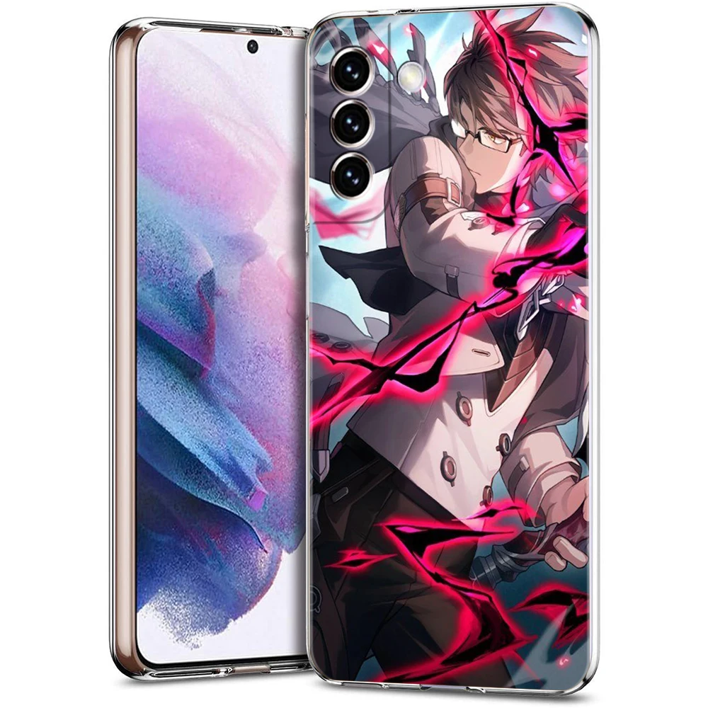 Honkai Star Rail Game Gleicher Stil Handyhülle für Samsung Galaxy S24 S23 S22 S20 S21 FE Ultra S10 S10E S9 S8 Plus Transparente Taschen – Detail 7