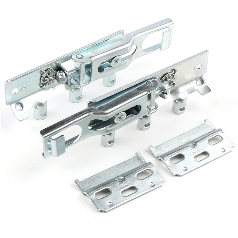 Cabinet Hanging Bracket Heavy Invisible Connector Wall Mounted Fixed Support Bracket for Cabinet Cupboard Furniture