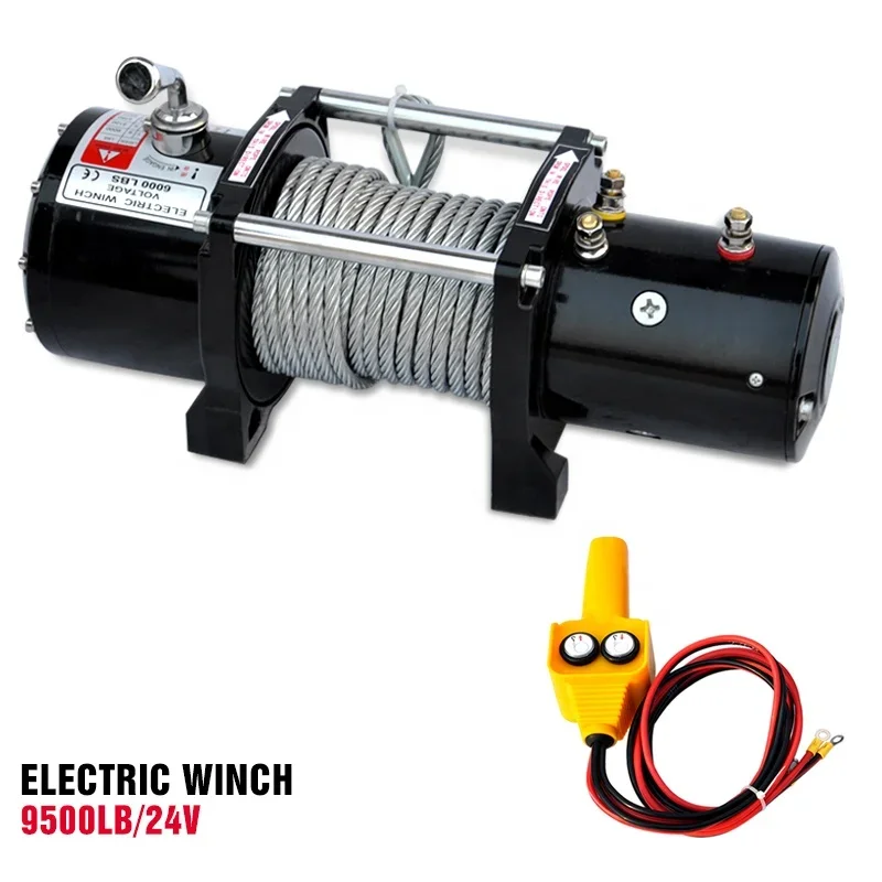 

Factory Manufacture Wire Rope Electric Hoist Winch 9500BL 24V