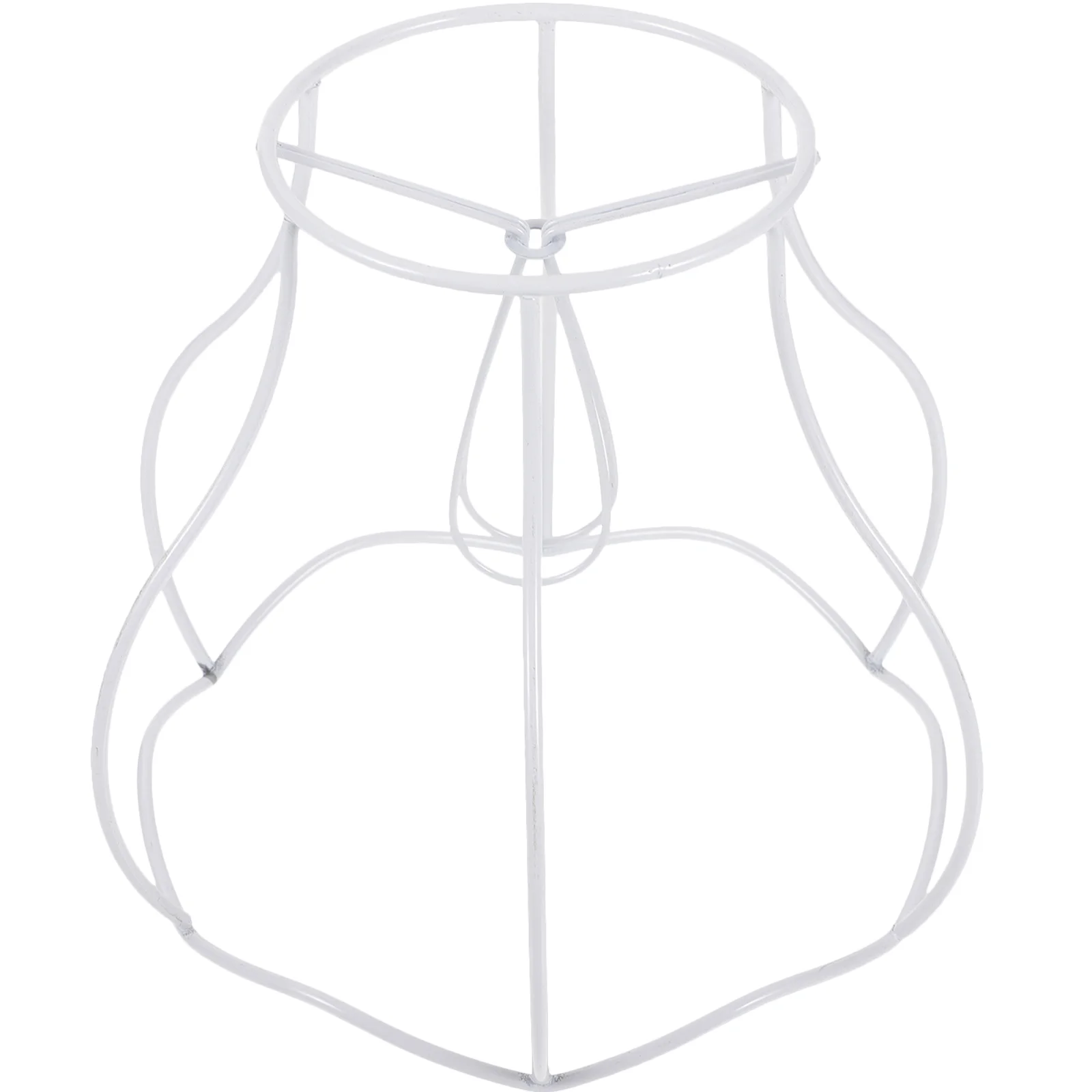 

Wire Lamp Shade Frame Clip Lampshade Frame Scallop Diy Dome Light Bulb Guard Shade Cover Accessory Bedroom Living Room
