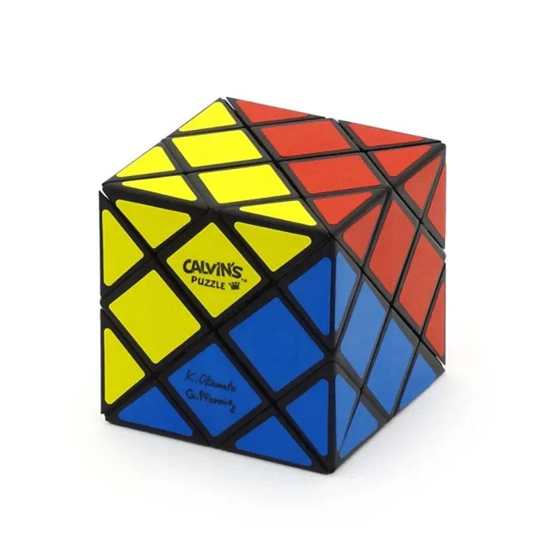 Calvin's Puzzle 3x3 Cube Lattice Magic Cube Advanced Dinosaur Corner Alien Lattice Cube Puzzle Skew Funny Toy 6-12y puzzles h k9l diameter 25 4mm optical corner cube prism