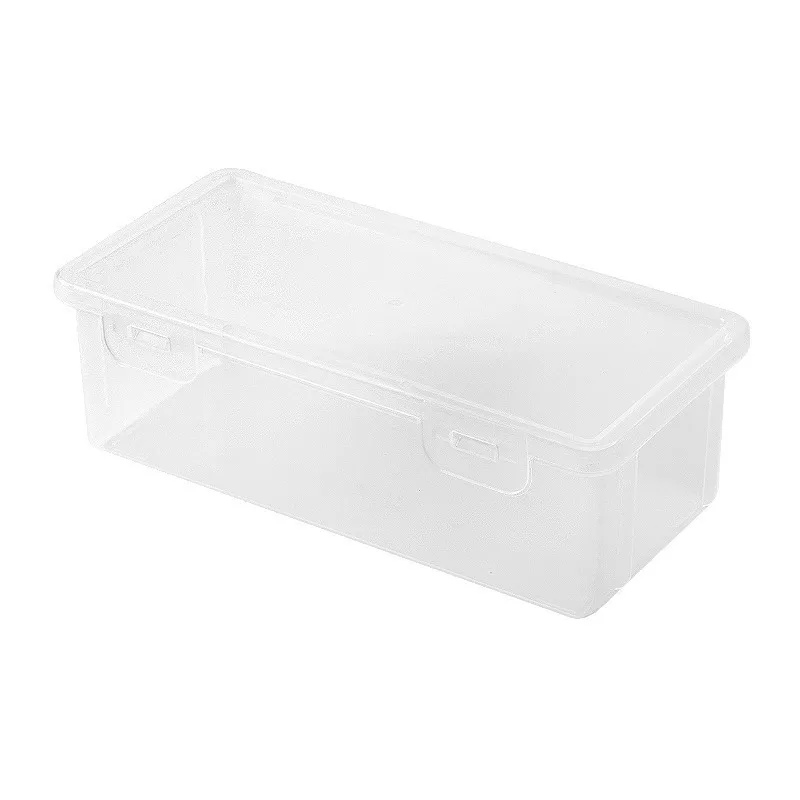 1/2/3/4pcs 플라스틱 반투명 연필 케이스 대용량 연필 상자 휴대용 스토리지 주최자 상자 학생 사무용품