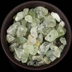 Natural Gemstone Chip Beads for DIY Jewelry and Accessories (Green Prehnites)