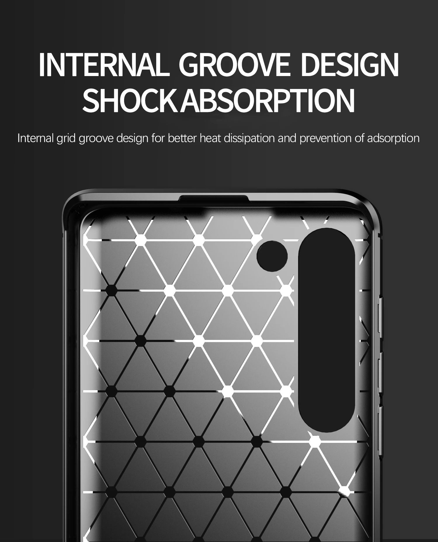 Premium Rugged Soft Carbon Fiber Phone Case Cover