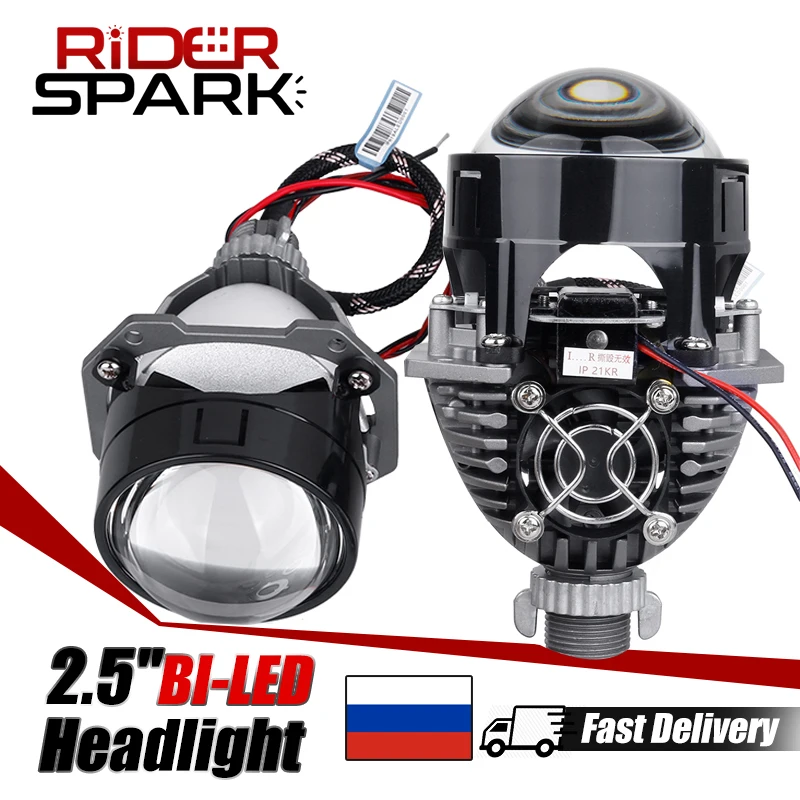 SPEC-D TUNING Halo Rims - Faros Delanteros LED Cromados Para