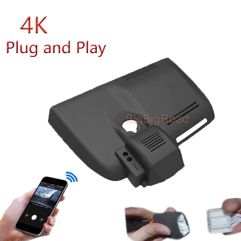 

For Honda Breeze CRV CR-V CR V 2019 2020 2021 2022 4K Plug And Play Car Video Recorder Wifi DVR Dash Cam Camera FHD 2160P