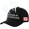 Canada Not For Sale Logo Casual Baseball Cap Outdoor Sports Trucker Hat Spring Breathable Unisex-Teens Fashion Snapback Cap 3