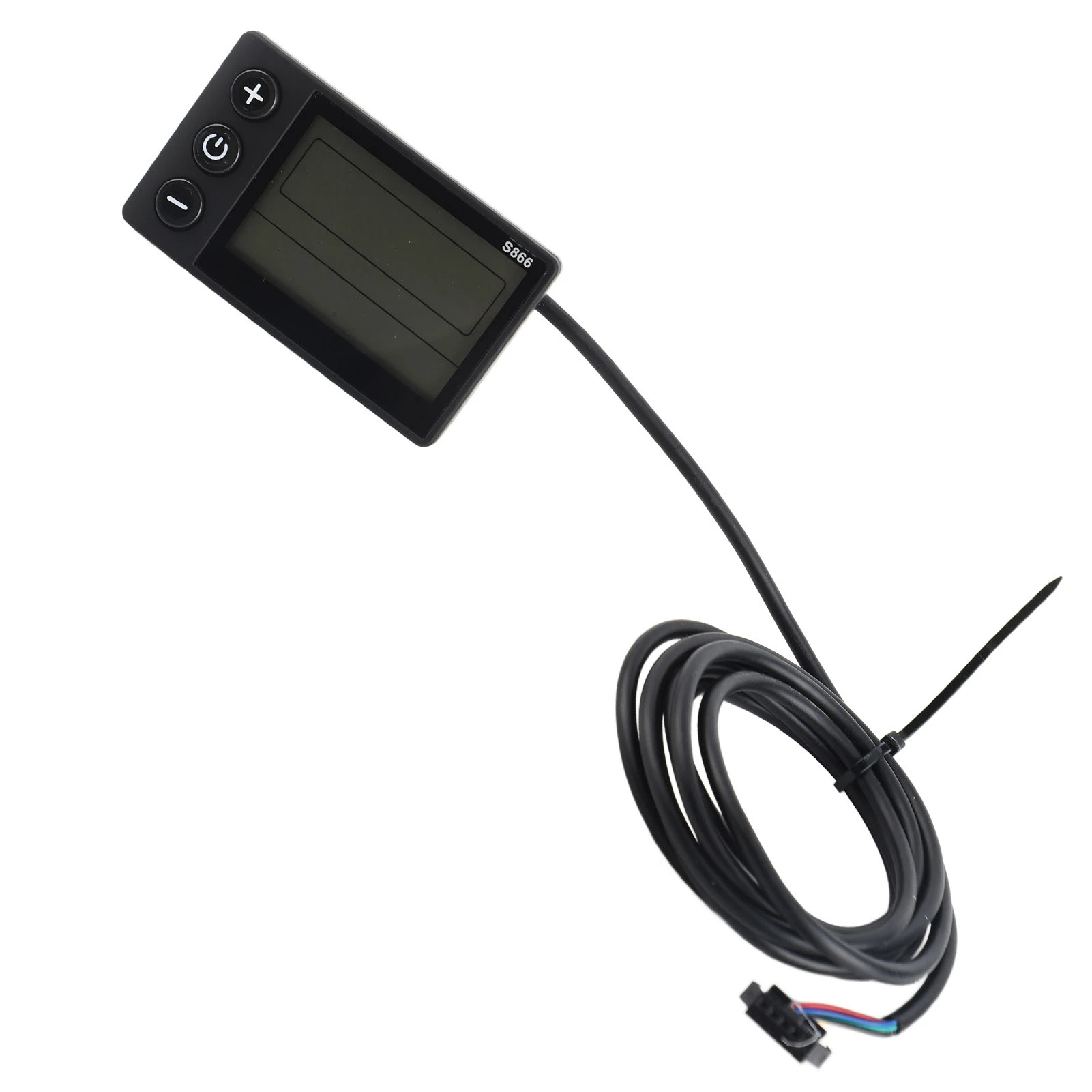 S866 Elektrofahrrad LCD-Display Messgerät 24V 36V 48V Elektroroller Bedienfeld mit SM-Stecker – Detail 7