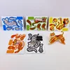 50pcs 3D Jurassic Dinosaur Puzzle Paper Preschool Kid Baby Jigsaw Puzzles Cartoon Learning Educational Christma Toy for Children 2