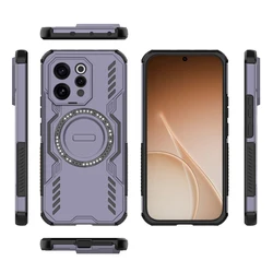 ELVEV Custodia Magnetica Wing Shielo - Copertura Rigida in PC + Soft TPU per Ricarica Wireless