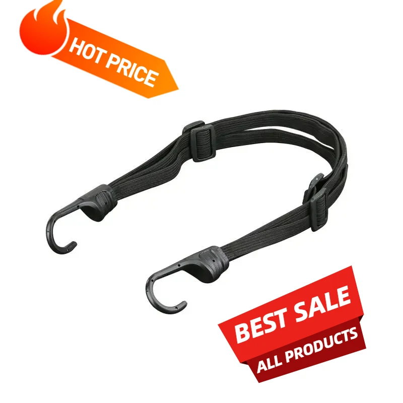 Motorcycle Helmet Strap Net Retractable Luggage Rope Motor Bike Cable Ties Belting