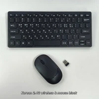 Korean 2.4G Wireless Keyboard and Mouse/Keyboard only Protable Mini Keyboard Mouse Combo Set For Notebook Laptop Desktop PC - Image 2