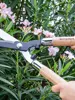 Green Grass Shears Garden Greening Shrub Fence Lawn Bonsai Shape Pruning Sharp and Durable 2