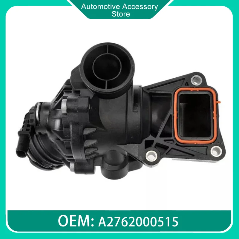 

A2762000515 2762000515 Engine Coolant Water Outlet Thermostat Assembly for For Benz W204 W212 C350 E/ML/GLE3503.5L V6 M276