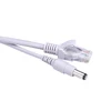 Hamrolte Power Adapter Extension Cable 5M/10M 5.5 * 2.1mm Male Female Power Cord Extend Wire Cable For CCTV network IP Camera 6