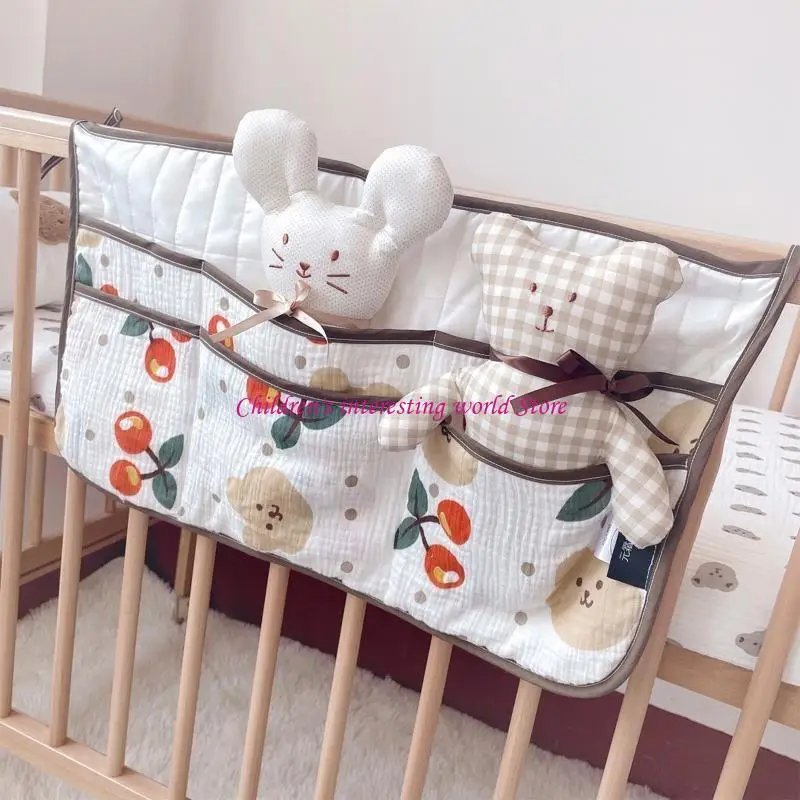 매달려 기저귀 캐디 주최자 침대 옆 옆 보관 가방 샤워 선물 425f