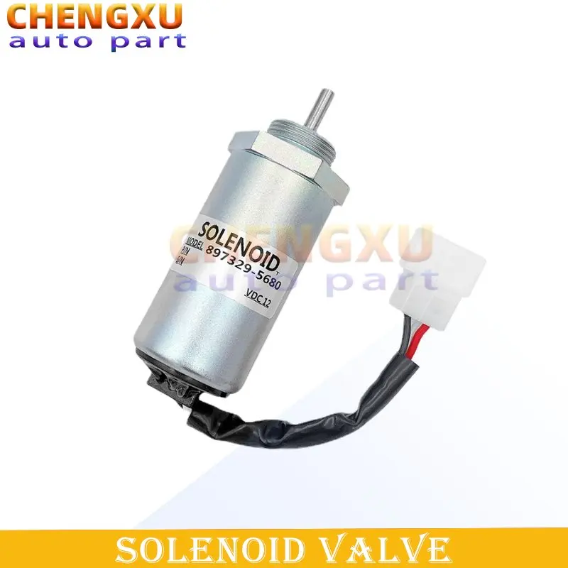 

897329-5680 High Quality 12V Fuel Shutdown Solenoid Fit for Hitachi Isuzu 3LD1 3LD2 4LE1