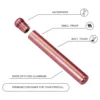 Aluminum Storage Tube Container Smell Proof Metal Tube Container Gift for Friends Family Members 3