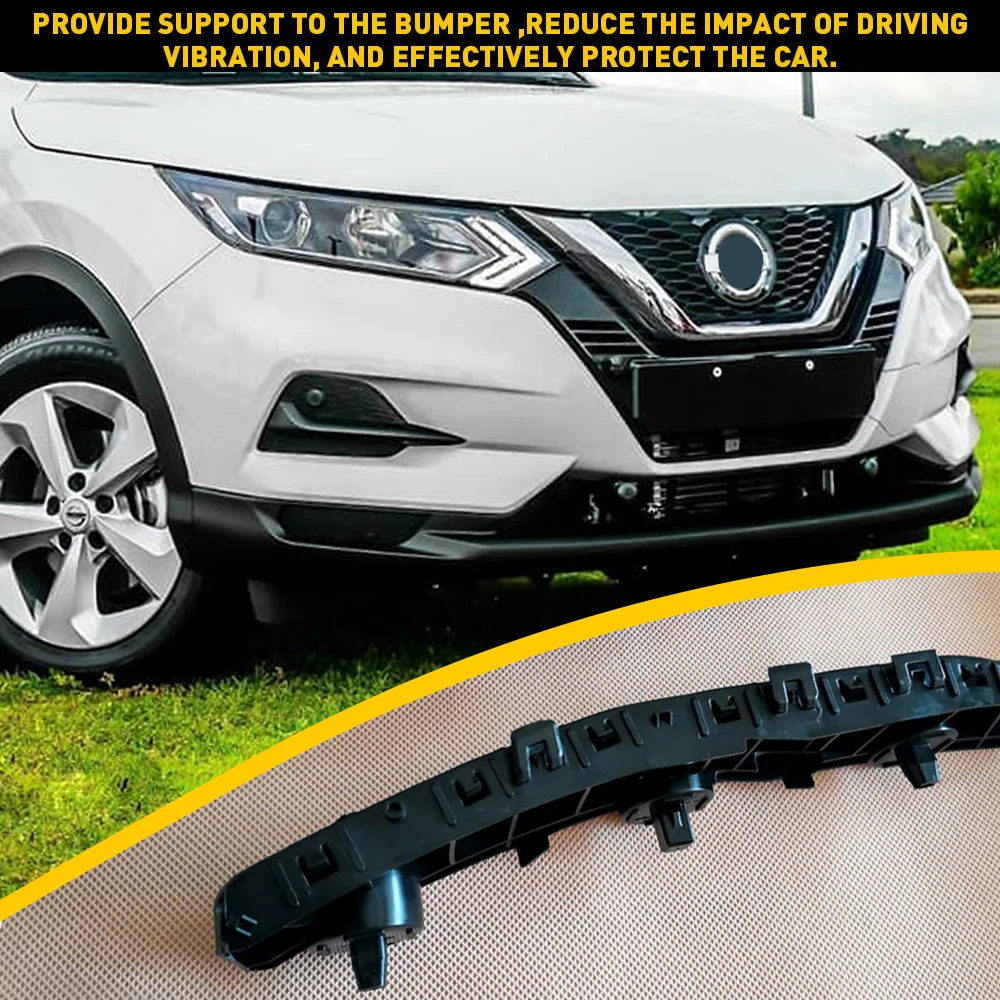 닛산 로그 2014-2019 프론트 드라이버 및 조수석 범퍼 펜더 브래킷 적합
