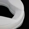 Durable Standard Potty Toilet Seat Riser Raised Elongated Elevators with Cover Easy Installation 6