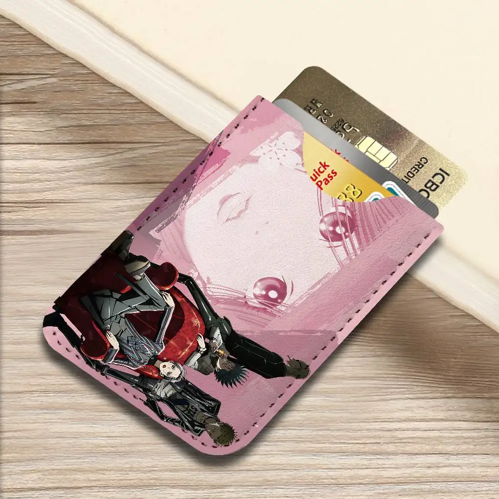 Ultra-Thin Mini Leather Card Holder Wallet - Lightweight Soft Genuine Leather Credit Card Wallet