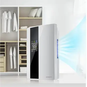 Déshumidificateur compact idéal pour les chambres et les salons, avec télécommande, pour la maison, élimine l'humidité, niveaux d'humidité réglables 1