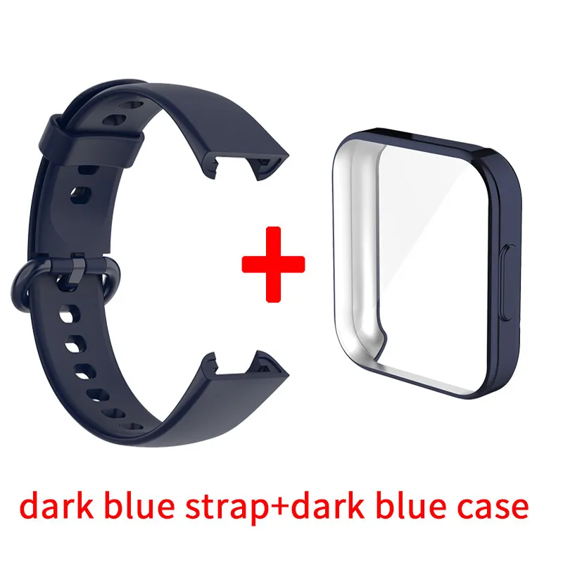 Silicone Protective Strap and Case for Smart Watch - Premium Wristband Bracelet Accessories