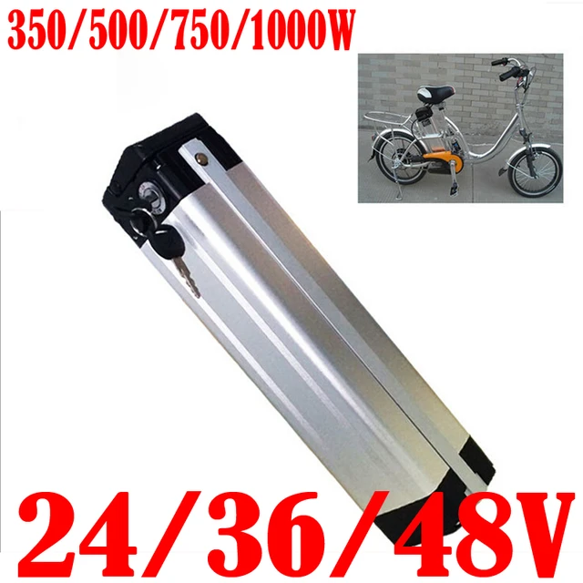1000W 36V 20AH Ebike Lithium Battery Pack 36 Volt Silver Fish Electric Bike  Bicycle Scooter 10S Li-ion 18650 Bateria Akku - AliExpress