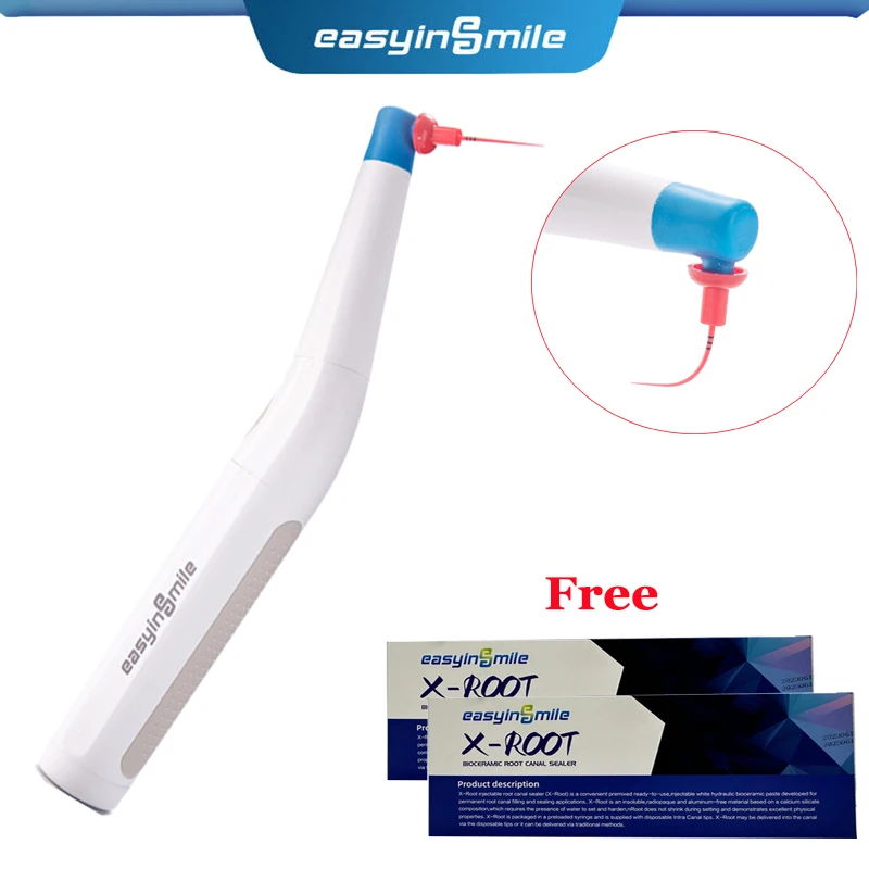 Easyinsmile Endo Activator Easydo Dental Sonic Root Canal Sealing 3D Irrigatore Pulizia Con 60 Punte Never Break Bio Ceramic