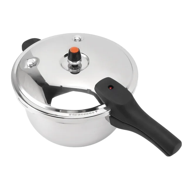 Pressure Cooker Stainless Steel Explosion Proof Multifunctional with Safety Valve 80KPA Security Handle Pressure Cooking Pot 2