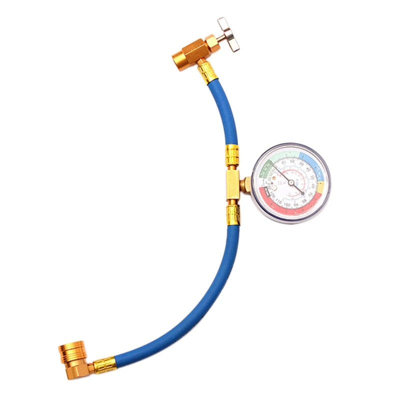 

R134A Автомобильная трубка для обнаружения хладагента для кондиционирования воздуха, фторид 1/2ACME, адаптер