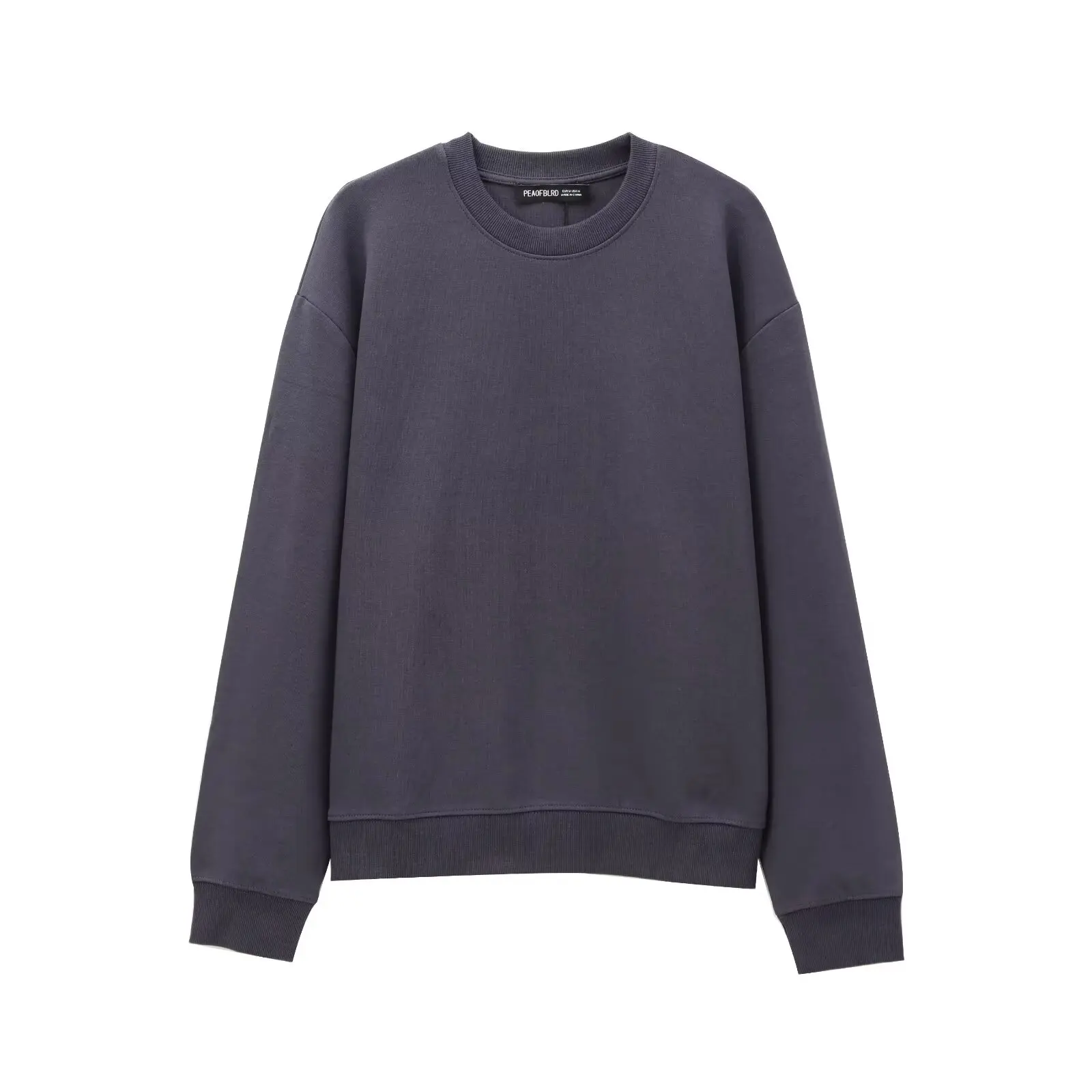 thumbnail image 1 of HH TRAF Otoño Mujer Tricolor Versátil Slim Jersey 2024 Mujeres Cuello Redondo Manga Larga Casual Sudadera Con Capucha Suelta Mujer, 1 of 4