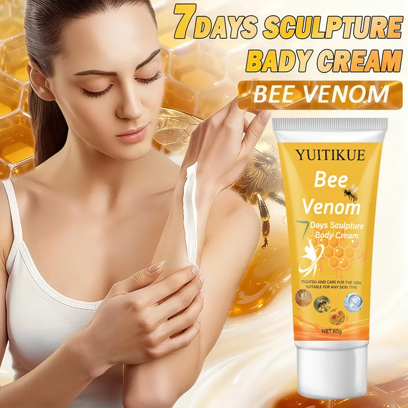 YUITIKU Bee Venom Daily Body Cream   Firms and nourishes the skin, suitable for all skin types