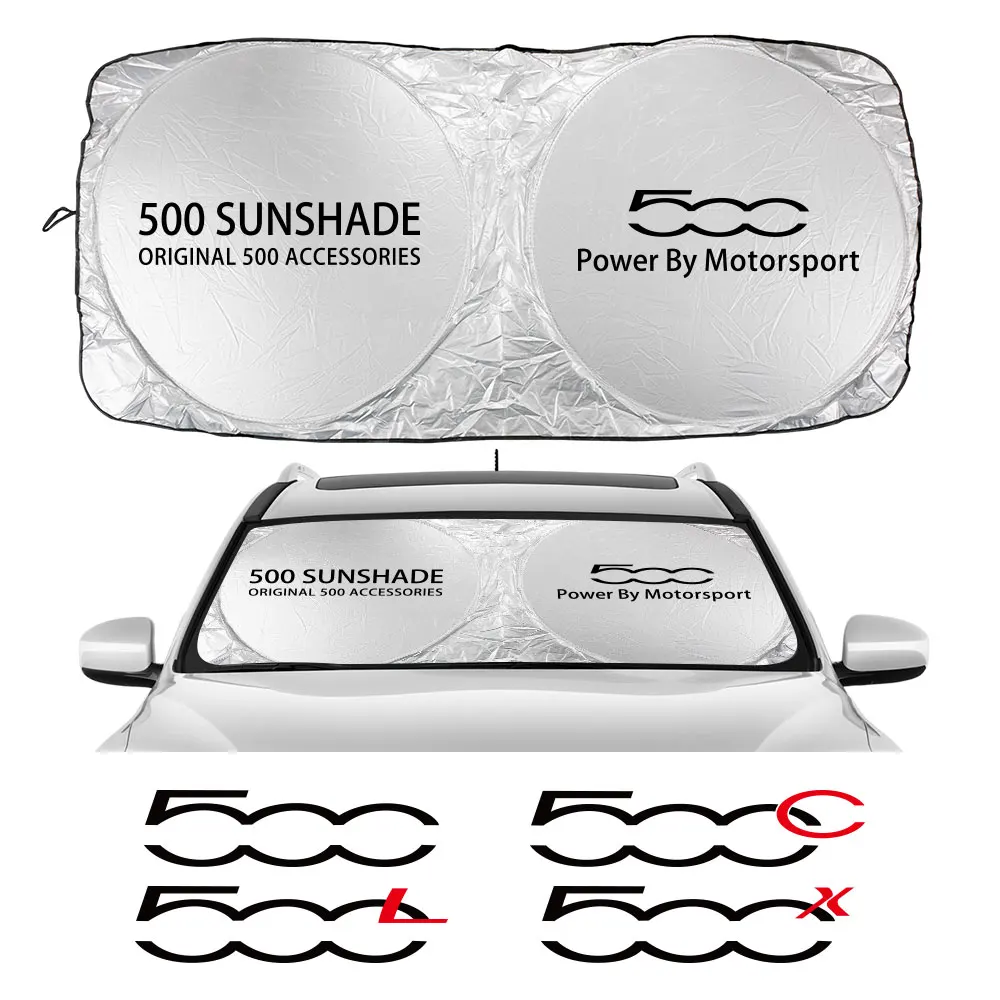 Auto Parabrezza Anteriore Interno Parasole Per Jeep Avenger,Pieghevole Tendine Isolamento Termico Anti UV Automobile Copri Sole Proteggi Sole Ombrello Accessori Auto,L