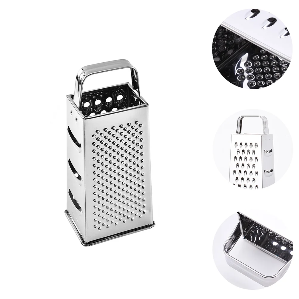 

Multi-functional Four-sided Stainless Steel Kitchen Food Grater Cheese Grater Potato Slicer