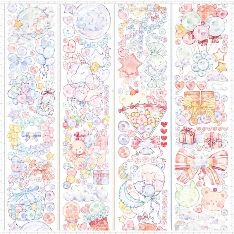 1 петля летняя фотобумага бумажная лента Washi декоративный коллаж |