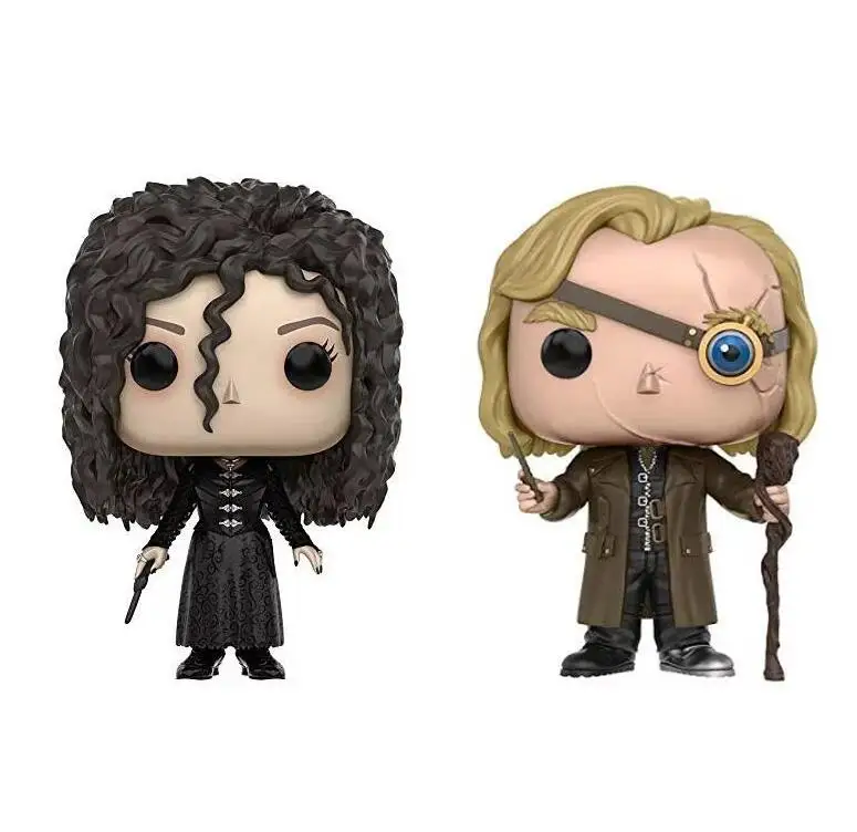 Funko Pop New Harryy Potter Figures Bellatrix Lestrange 29# Alastor Mad-eye Moody 38# Vinyl Dolls Model Toys - Action Figures - AliExpress