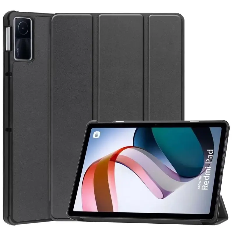 

Stand Case for Xiaomi RedMi Pad 10.61 Inch 2022 Tri-Folding Magnetic Flip Stand Cover PU Leather Shell Tablet for Redmi Pad 10.6
