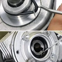 4Pcs Car Vehicle Oil Seal Screwdrivers Pick And Hook Set Car Auto Oil Seal O-Ring Seal Gasket Pick Puller Remover Fit - Image 5