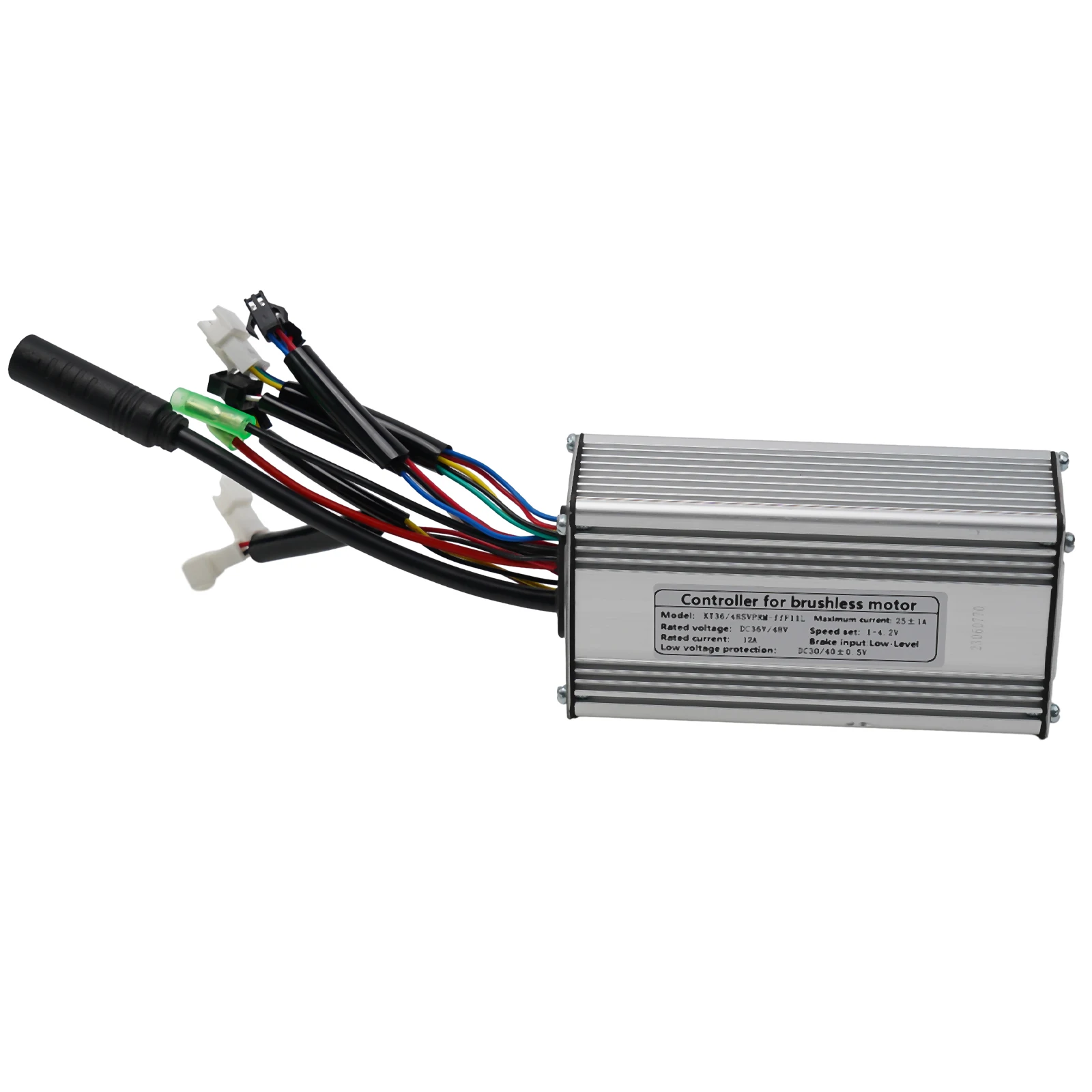 

Effective Noise Reduction Sinusoidal Wave Controller for 750W Brushless Ebike Motor with Low Voltage Protection