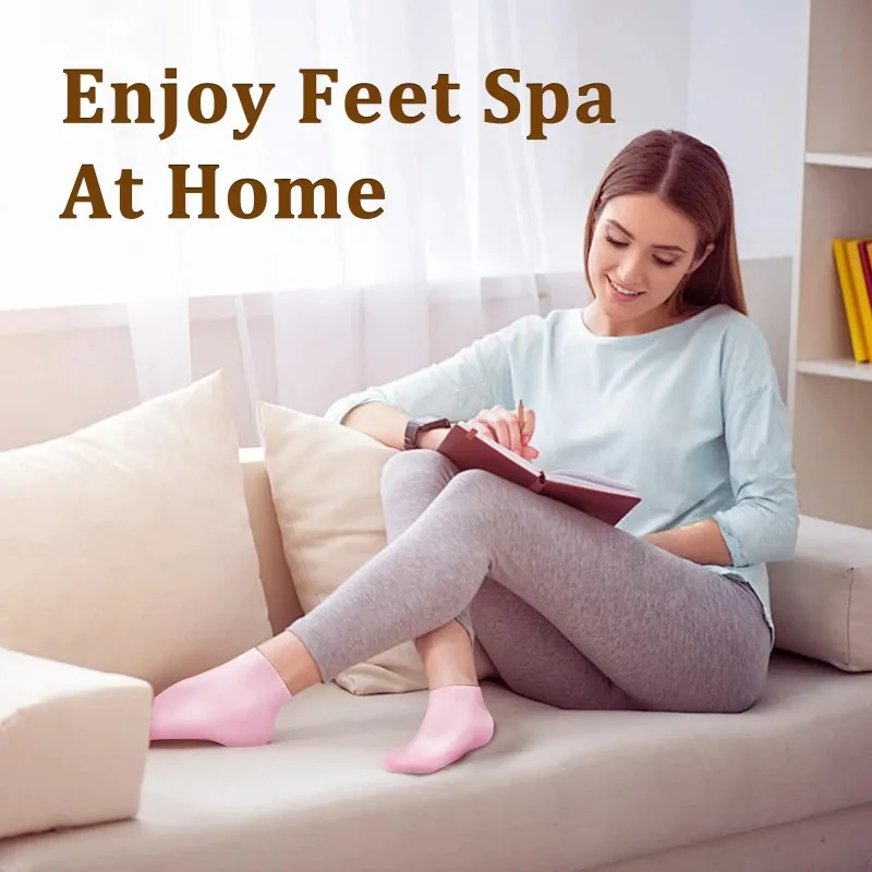 Silicone Foot Care Socks Men and Women Dry Cracked Heels