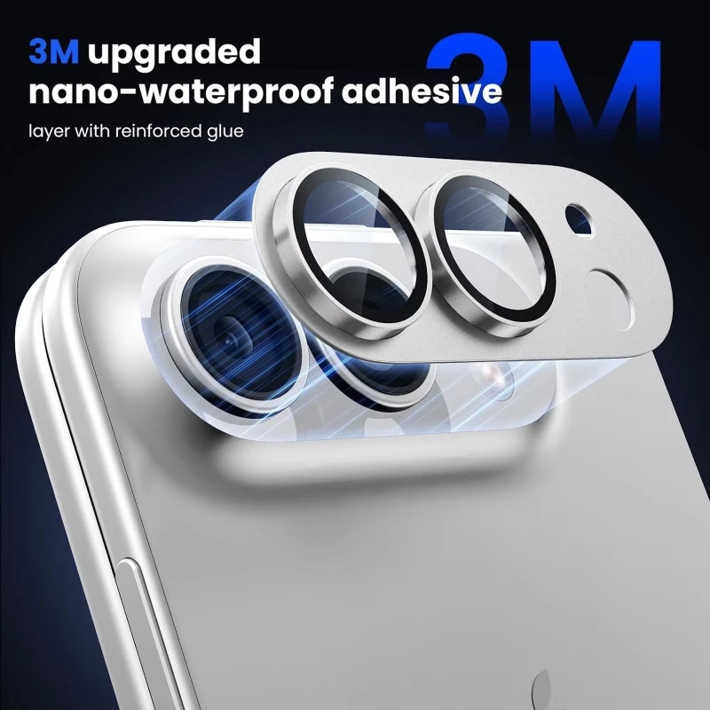 Premium Armor Lens Protector – Durable Aluminum Alloy with Tempered Glass Cover for Enhanced Camera Protection