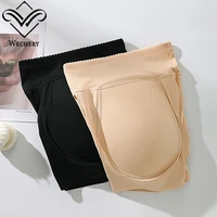 Wechery sous-vêtements femmes faux fesses ventre contrôle bout à bout respirant hanche coussinets culotte fesses rehausseur gaine amincissante 4