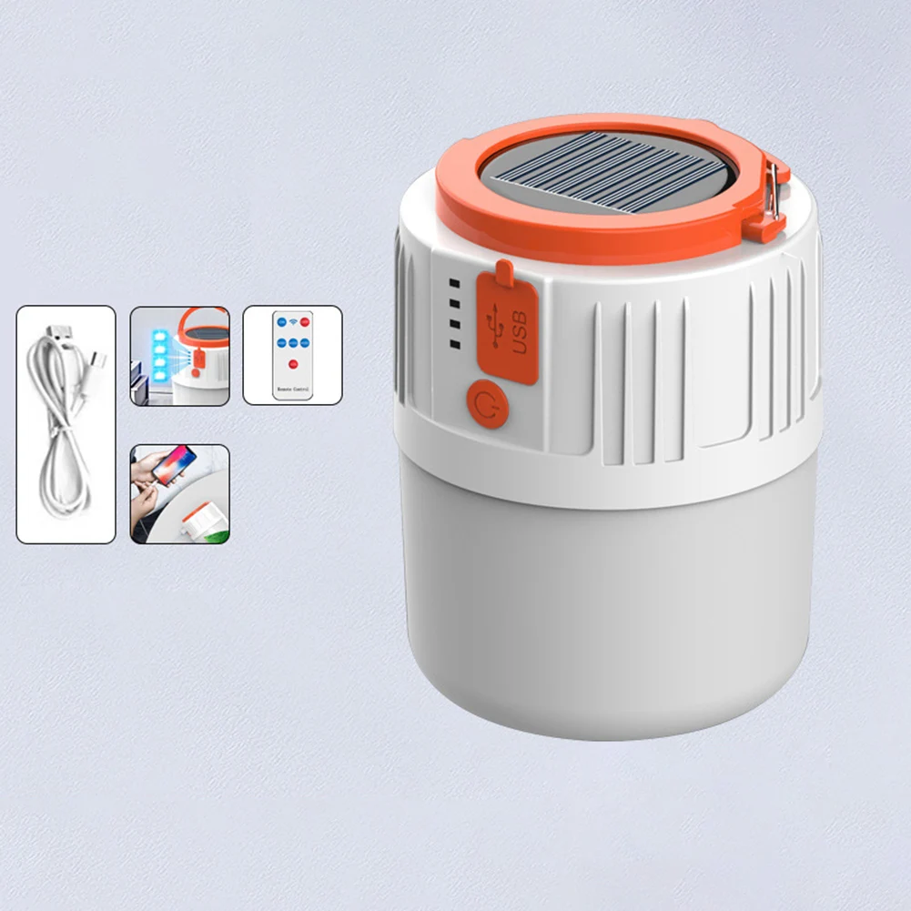 IL05 Solar Camping Lantern with USB Phone Charger - 36 LEDs