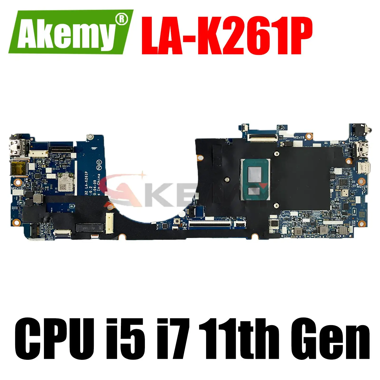 

For HP ENVY X360 13T-BD000 CONVERTIBLE PC Laptop Motherboard 13-BD M15289-601 UMA PH i5 i7 11th Gen CPU 8GB WIN GPT32 LA-K261P